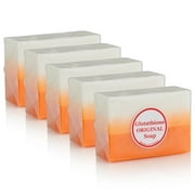 Relumins Dual Skin Brightening Soap - 5 Bars for Rejuvenation and Clarity