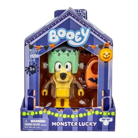 Bluey Booey Halloween Monster Lucky Figure with Trick-or-Treat Bag