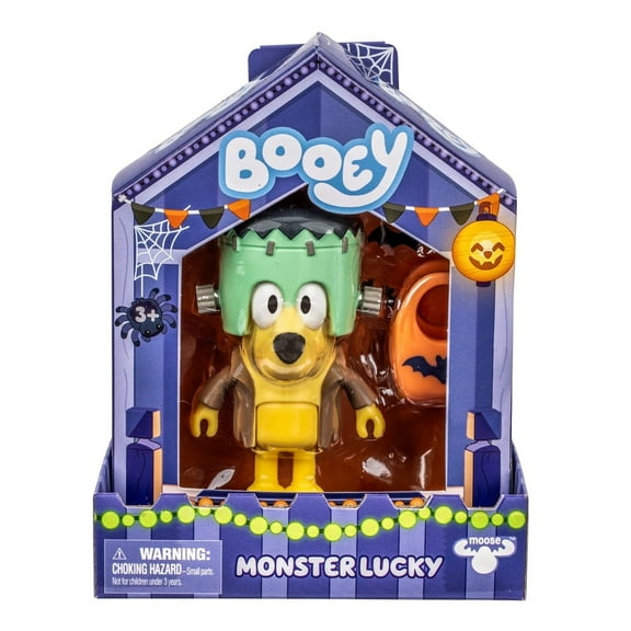 Bluey Booey Halloween Monster Lucky Figure with Trick-or-Treat Bag