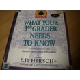 thumbnail image 1 of Pre-Owned WHAT YOUR 3RD GRADER NEEDS TO KNOW (Core Knowledge Series), 9780385411172, 0385411170, Hardcover, First Edition edition, 1 of 1