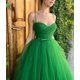 thumbnail image 5 of Vestido formal DANZMOON, rosa fucsia, línea A, longitud del té, 26 W, 5 of 7