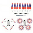 thumbnail image 3 of Replacement Propellers Set for 3/4 Drones High Stiffness Carbon Fiber Reinforced Blade Pack of 8, 3 of 9