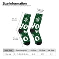 thumbnail image 2 of Balery Ho Ho Ho A Calcetas Largas con Estampado para Hombre y Mujer – Suaves y Transpirables, Talla Única (US 5-11), 2 of 6