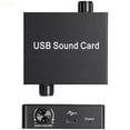 thumbnail image 5 of USB Sound Card for Laptop Earphone Microphone Sound Card USB External, 5 of 5