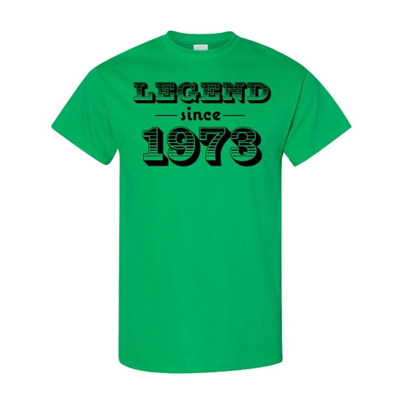 Inktastic Legend Since 1973 Birthday T-Shirt