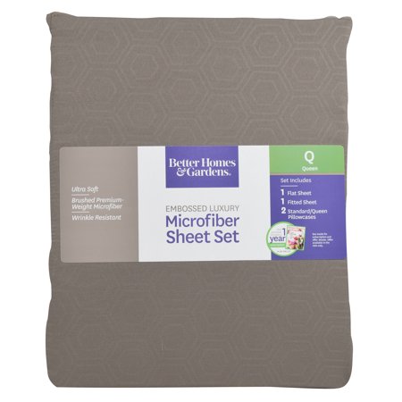 Better Homes and Gardens Luxury Microfiber Sheet Set