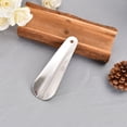 thumbnail image 4 of LABSERRON 2pcs Stainless Steel Shoehorn Short Handle Dressing Aid Daily Use, 4 of 8