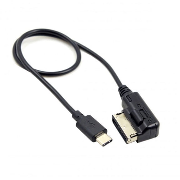 JSER Media In AMI MDI USB-C USB 3.1 Type-C Charge Adapter Cable For Car VW AUDI 2014 A4 A6 Q5 Q7