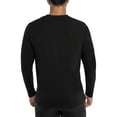 thumbnail image 2 of X RAY JEANS Mens Long Sleeve V-Neck T-Shirt, Black, 2XL, 2 of 9