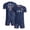 Royal Blue, variant on 2026 New 2PCS Mens USA Soccer Jersey Short Sleeve Top & Shorts Set, United States Jersey Soccer, Crew Neck Short Sleeve Match Day Sweat Resistant Football Training Shirts for Adult(Navy, 2XL)