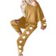 thumbnail image 3 of Pantalones de manga larga estampados sueltos de moda para mujer, traje informal de dos piezas Wmkox8yi bvn2454, 3 of 4