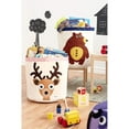 thumbnail image 4 of 3 Sprouts Canvas Kids Storage Bin, Raton Laveur & 3 Sprouts Canvas Storage Bin, Cerf, 4 of 4