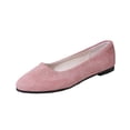 thumbnail image 3 of Rvasteizo Womens Closed Toe Closed Heel Shoes Solid Pull-On Lazy Flat Summer, 3 of 5