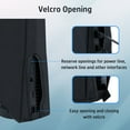 thumbnail image 6 of Horizontal Mode Dust Cover for PS5 Console 1680D Oxford Cloth Anti-Scratch Waterproof Preventing Pet Hair, Vertical Protective Case-Vertical-Black, 6 of 7