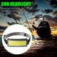 thumbnail image 3 of Faro delantero recargable USB COB portátil, faro de advertencia de pesca de ciclismo nocturno, 3 of 9