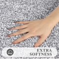 thumbnail image 2 of Pauwer Bathroom Rugs Sets 3 Piece Non Slip Bathroom Shower Rugs with U-Shaped Contour Toilet Mat Absorbent Microfiber Plush Bath Mats Machine Washabl, 2 of 7