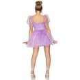 thumbnail image 2 of Leg Avenue Women's Frosted Organza Babydoll Dress Costume, 2 of 4