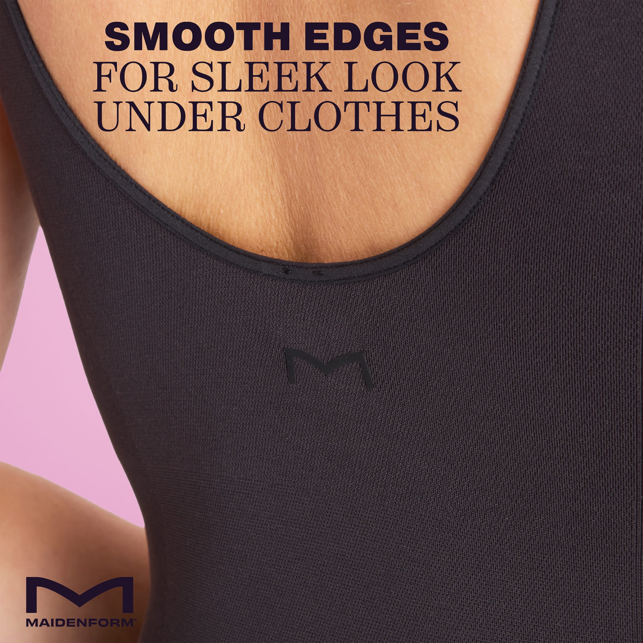 Maidenform Women's Shapewear Seamless Firm Control Mid-Thigh Bodysuit, Sizes up to 3XL