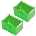 thumbnail image 2 of Pet Feeding Bowl Small Pet Food Feeding Bowl Pet Hanging Drinking Bowl Pet Feeding Trough 2Pcs Pet Feeding Bowl Easy Find Clean Plastic Material Prevent Biting Pet Feed Trough For, 2 of 8