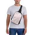 thumbnail image 4 of Rocae Cute Rabbit for Lightweight Chest Bag Dual Pocket, Waterproof Crossbody Sling Bag for Men and Women, 4 of 8