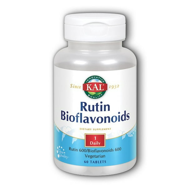 Rutin Bioflavonoids Kal 60 Tabs