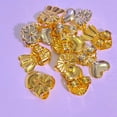 thumbnail image 6 of 6 Pairs Earring Backs for Heavy Earrings, 14K Gold Plated Earring Lifters for Droopy Ears, Hypoallergenic Adjustable Heart Earring Backs, 6 of 9