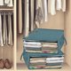 thumbnail image 4 of Organizador de almacenamiento Laklulu, bolsas de almacenamiento, caja de almacenamiento plegable con ventana transparente grande, asas resistentes, 4 of 5