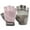 PinkM, variant on UDIYO 1 Pair Anti-slip Breathable Half Finger Riding Gym Fitness Gloves for Men Women