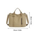 thumbnail image 2 of Bolso de Lona Informal onlyliua para Mujer Bandolera Portátil Tipo Mensajero Estilo Coreano, 2 of 5
