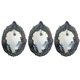 thumbnail image 1 of 3X Triple Moon Goddess Wall Mirror Trinity Wall-Mounted Mirror with Five-Pointed Retro Hanging Mirror, 1 of 5