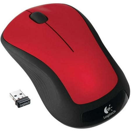 UPC: 0097855076540 | Logitech Wireless Mouse M310  Hands Red