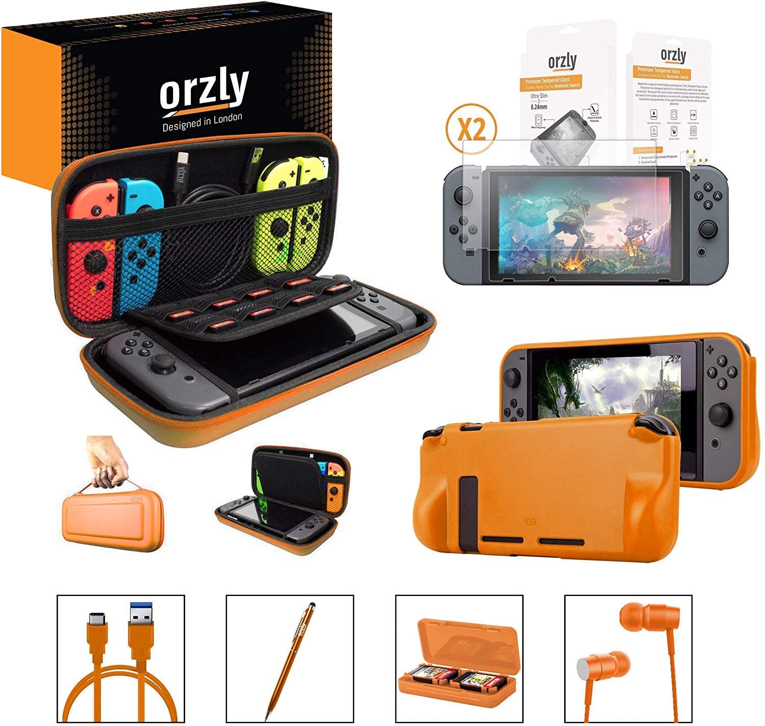 nintendo switch case orzly