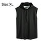 thumbnail image 2 of Camiseta sin mangas con capucha y ajuste informal, camiseta sin mangas para entrenamiento en gimnasio, 2 of 6