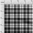 thumbnail image 2 of oneOone Cotton Poplin Twill Black Fabric Tartan Fabric For Sewing Printed Craft Fabric By The Yard 56 Inch Wide-5336, 2 of 4