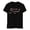Black, variant on Crew Neck T Shirts For Women Letter Print Fashion Short Sleeve Tee And Outfits Dressy Casual Women Tops