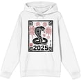 thumbnail image 4 of Cobra 2025 Adult White Long Sleeve Hoodie-Medium, 4 of 6