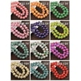 thumbnail image 4 of U8MO 20pcs 10mm Round Coated Opaque Glass Loose Beads lot for Jewelry Making DIY-048-15#, 4 of 9