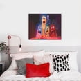 thumbnail image 5 of Saiise inside out 2 Frameless Canvas Wall Art - Abstract Modern Artwork for Living Room, Bedroom, Office - Ready to Hang, Vibrant Colors, Ideal Gift Idea- 8"x10", 5 of 7