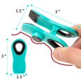 thumbnail image 3 of Hedameili Clips magnéticos para bolsas, paquete de 10, boca de silicona, 3 of 5