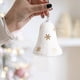 thumbnail image 5 of Ganfancp 7Cm Christmas Pendant Sparkling Pendant White Silverd Pendant Activity Scene Photography Props Scene Dress Up Ofertas Flash Liquidación 1* Campana de Navidad, 5 of 6