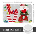 thumbnail image 2 of Fuzoiu Christmas Gnome With Love Print Door Mat Outdoor Indoor Welcome Mats, Front Doormat,Flannel Non Slip Durable Entrance Rugs for Front Door, Inside Outside Entry, Porch, Resist Dirt,16x24in, 2 of 7