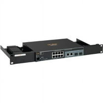 RACKMOUNT.IT Rack Mount for Switch Power Supply Firewall Jet Black