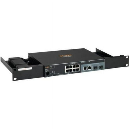 RACKMOUNT.IT Rack Mount for Switch Power Supply Firewall Jet Black