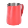 thumbnail image 2 of Milk Frothing Pitcher, 480ML Coffee Frothing Cup 304 Stainless Steel Milk Frother Jug Point Mouth Latte Art Pitcher with Inner Scale, 2 of 8
