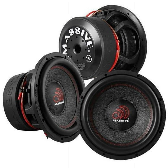 Massive Audio GTR Series 6.5" 400W RMS 4-Ohm DVC Subwoofer / MA-GTR64