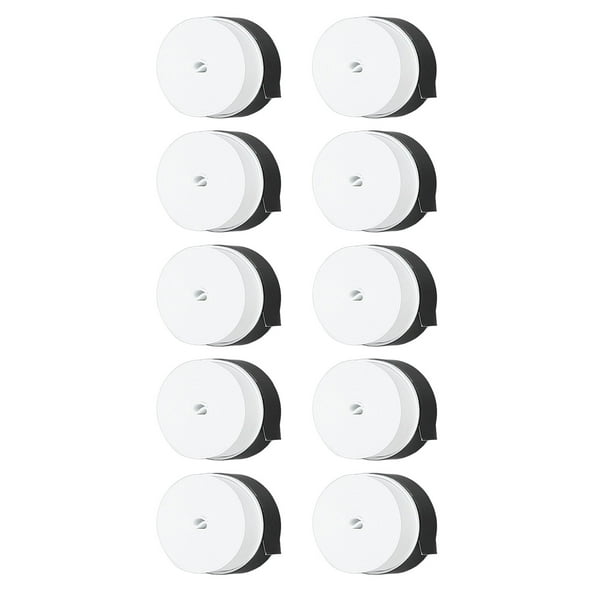 10 Sobregrips Para Raqueta De Tenis, Empuñaduras Absorbentes Para Caña De Pescar De Squash Y Bádminton Para Cañas De Pescar, Raqueta De Squash