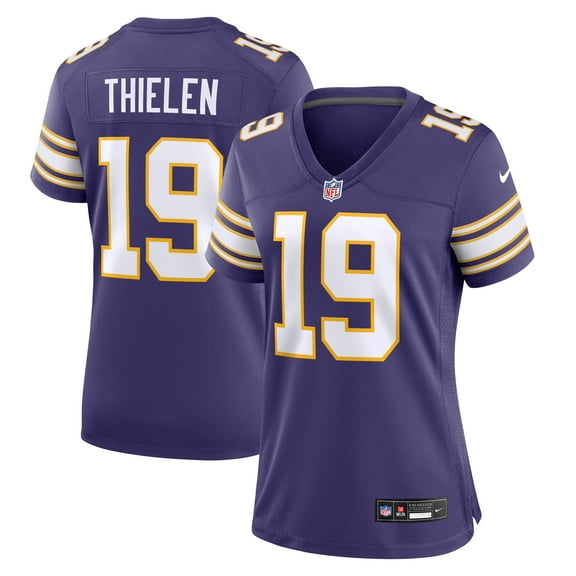 Women's Nike Adam Thielen Purple Minnesota Vikings Alternate Player Jersey