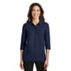 thumbnail image 1 of Polo de manga 3/4 para damas Silk Touch™ de Port Authority®. L562 Autoridad Portuaria  L562, 1 of 1