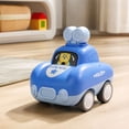 thumbnail image 4 of Toy Car for Toddlers, Cute Blue Fire Engine Push‑Powered Vehicle, Friction Powered Mini Car Toy, Educational Play Car Gift for Boys Girls, 4 of 5