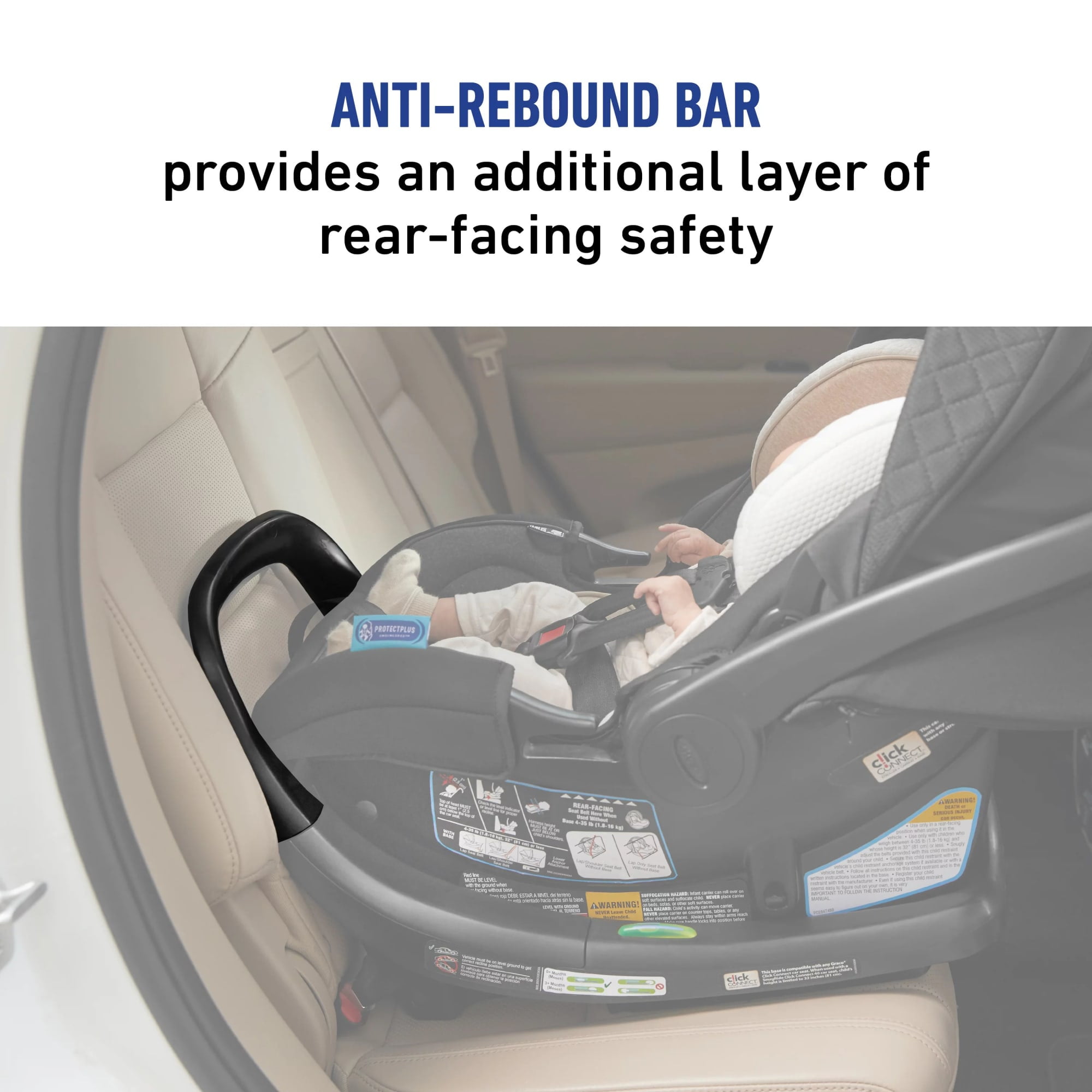 Graco SnugRide SnugFit Elite Infant Car Seat, Nico, Grey